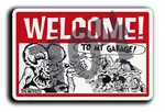 Ed Big Daddy Roth Rat Fink Welcome Sign Hot Rod Garage House 12X18. Fixed Price $35.99.