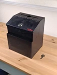 Vertiflex 50085 Steel Suggestion Box W/locking Top 7W 6D 8-1/2H Black. Fixed Price $39.99.