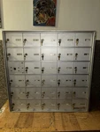 Florence Wall Mount Horizontal Mailbox With 29 Compartments Anodized Aluminum. Fixed Price $1999.99.