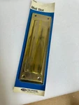 Nos Ives 3X10" Mail Slot Letter Box Plate Set C623B3 Solid Bright Bronze. Fixed Price $33.60.