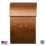 Nach Milano Pointed Rustic Metal Mailbox, Powder Coated Finish Black. Fixed Price $86.27.