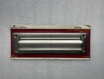 Brainerd Mail Slot For Door Siding, 11" X 2.25", Satin Nickel, New. Fixed Price $12.00.