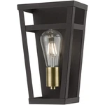 Livex Lighting 49567-07 Schofield Wall Sconce Bronze With Antique Brass Accents. Fixed Price $79.97.