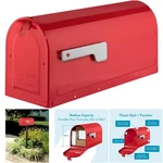 Medium Mailbox 7600R Rustic Style Outdoor Post Box, Weathered. Fixed Price $37.09.