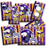 Minnesota Vikings Football Team Light Switch Outlet Wall Plates Room Sport Decor. Fixed Price $19.99.