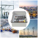 Wall Mount Hinged Cover Stainless Steel Latch Junction Box With Clear Enclosure. Fixed Price $45.71.