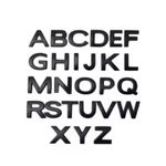 1PC 25MM3D Metal Alphabet Black Badge Letters Numbers Stickers Automobiles. Fixed Price $19.56.
