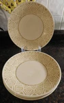 S/4 Harmony House Riviera Dinner Plates 10.25" 4563 Usa. Fixed Price $52.00.