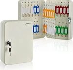 Adiroffice Key Lock 48 Hooks Wall Mounted Cabinet Box, Car.... Fixed Price $45.99.
