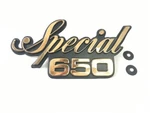 Yamaha Special Logo Emblem Gold Motorcycle Side Cover Post Mount. Fixed Price $11.99.