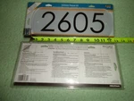 Address Plaque House Modern Frosted Plastic And Metal 5 X 13 Inches Kit Hillman. Fixed Price $19.95.