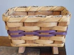 Vintage Doll Size Handcrafted Wooden Rocking Cradle 6-3/4" Made Wisconsin. Fixed Price $25.49.