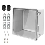Electrical Box IP67 Waterproof Hinged Clear Cover Stainless Steel Latch Junction. Fixed Price $33.98.
