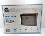 Architectural Mailboxes Princeton Locking Wall Mount 2572B10. Fixed Price $22.99.