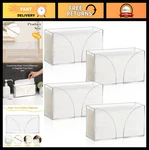 4-PACK Clear Acrylic Paper Towel Dispenser Holder For Bathroom & Kitchen, Z-fold. Fixed Price $79.99.