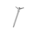 Chrome Valve Cover Wing Nut - Butterfly Style 1/4" Coarse Thread Each. Fixed Price $12.98.