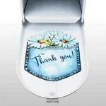 Mailbox Magnet (partial Cover) Denim Pocket Thank You For The Carrier. Fixed Price $8.95.