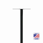 The Hanford Twin (no Scrolls) Mailbox Post System Black. Fixed Price $374.20.
