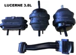 9R3136 4PC Motor Mounts Fit 3.8L Engine 2006 2007 2008 Buick Lucerne Auto Trans. Fixed Price $145.88.