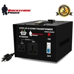 Rockstone Power 5000W Step Up/down Voltage Converter Transformer 110V/220V. Fixed Price $161.49.