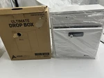 Adiroffice White Wall Mounted Drop Box With Key & Combination Lock 631-05-WHI-KC. Fixed Price $41.97.