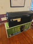 Gibraltar Mailboxes Franklin Medium Capacity Galvanized Steel Black, Post-mount. Fixed Price $24.99.