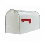 Gibraltar Mailboxes E1600WAM Elite Post-mount Mailbox, Large, White Steel. Fixed Price $50.27.