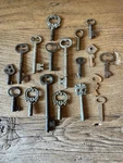 Antique Vintage Skeleton Lot Ornate Brass Iron Keys Victorian Steampunk. Fixed Price $20.50.