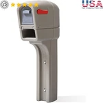 Durable Lockable Mailbox Post W/ Dual Access Doors & Installation Hardware New. Fixed Price $145.87.