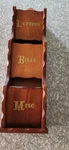 Vintage Wood Home Mail Holder Wall Mount Good Used Condition See Photos. Fixed Price $20.46.