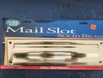 Brand New Ives By Schlage Mail Slot Solid Brass Door Hardware Vintage 2001. Fixed Price $29.50.