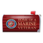 Home Of Marine Veteran Mailbox Cover Magnet. Fixed Price $18.49.