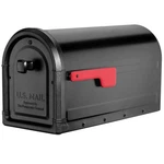 Architectural Mailboxes Roxbury Black Large Steel Post Mount W/ Knob. Fixed Price $49.95.