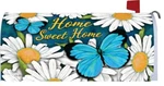Blue Butterflies Mailbox Makeover Cover Standard Size. Fixed Price $16.00.