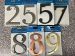 Wow Hillman Distinctions House Numbers (various & Colors) Fast Free Ship. Fixed Price $9.98.