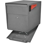 Boss 7105 Curbside Locking Security Mailbox, Granite, 21 In. 11.125 .... Fixed Price $241.76.