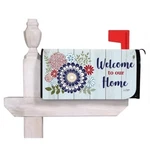Americana Flower Mailbox Cover Standard. Fixed Price $15.00.