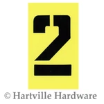 Hillman 2-IN. Stencil Set With Letters, Numbers & Punctuations. Fixed Price $8.95.
