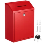 Metal Money Donation Cash Collection Safe Suggestion With Lock Wall Mounted M.... Fixed Price $48.79.
