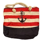 Clover + Pine Tote Bag Ivory Rope Nautical Zip America Flag Anchor. Fixed Price $27.99.