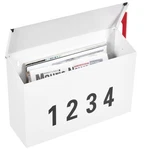 Land Voi Wall-mount Mailbox With One Flag Kit Three Sets Of 0-9. Fixed Price $39.14.