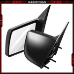 Manual For 1988-99 Chevy Gmc Pickup Truck Black Cover Side View Mirrors Pair. Fixed Price $68.84.