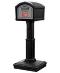 SIMPLAY3 T4 Extra Large Freestanding Mailbox Black Plastic Magnetic Closure. Fixed Price $125.00.