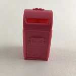Fisher Price Sweet Streets Dollhouse Replacement Post Office Mail Box Pink Toy. Fixed Price $14.95.