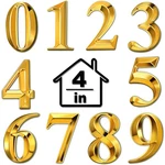 10 Pcs House Numbers 3D Door Mailbox 0-9 Adhesive Street A.... Fixed Price $21.24.