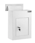 Adirofficethrough The Wall Drop Box With Adjustable Chute Mail ADI631-10-WHI. Fixed Price $70.00.
