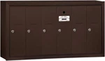 Salsbury : 6-DOOR Surface Mount Vertical Mailbox With Usps Access (bronze). Fixed Price $899.00.