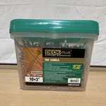 Hillman Deck Plus Wood & Fence Screws #10 X 3 In Steel Tan 1550 Pack. Fixed Price $69.99.