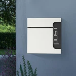 Stainless Steel Post Outdoor Wall Mount Lockable Letters Mailbox. Fixed Price $51.56.