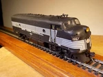 Athearn Ho Scale Nyc F-7A / #1667 Custom, Sharp. Fixed Price $39.99.